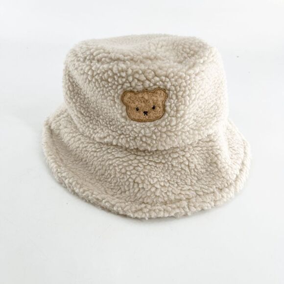Urban Outfitters Accessories - Urban Outfitters Teddy Bear Bucket Hat Womens One Size Sherpa Beige Comfy
